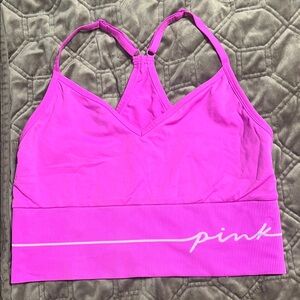 Pink Women's Athletic Bralette
